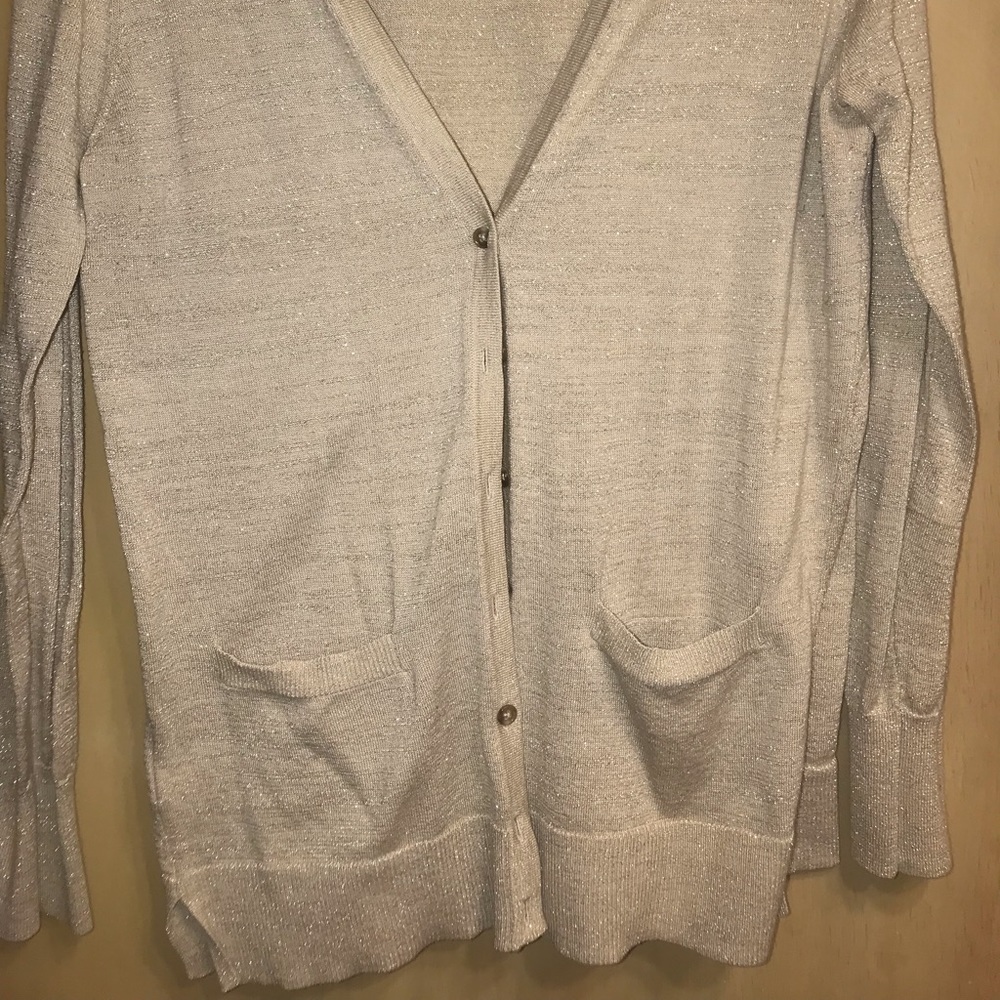 Gold cardigan